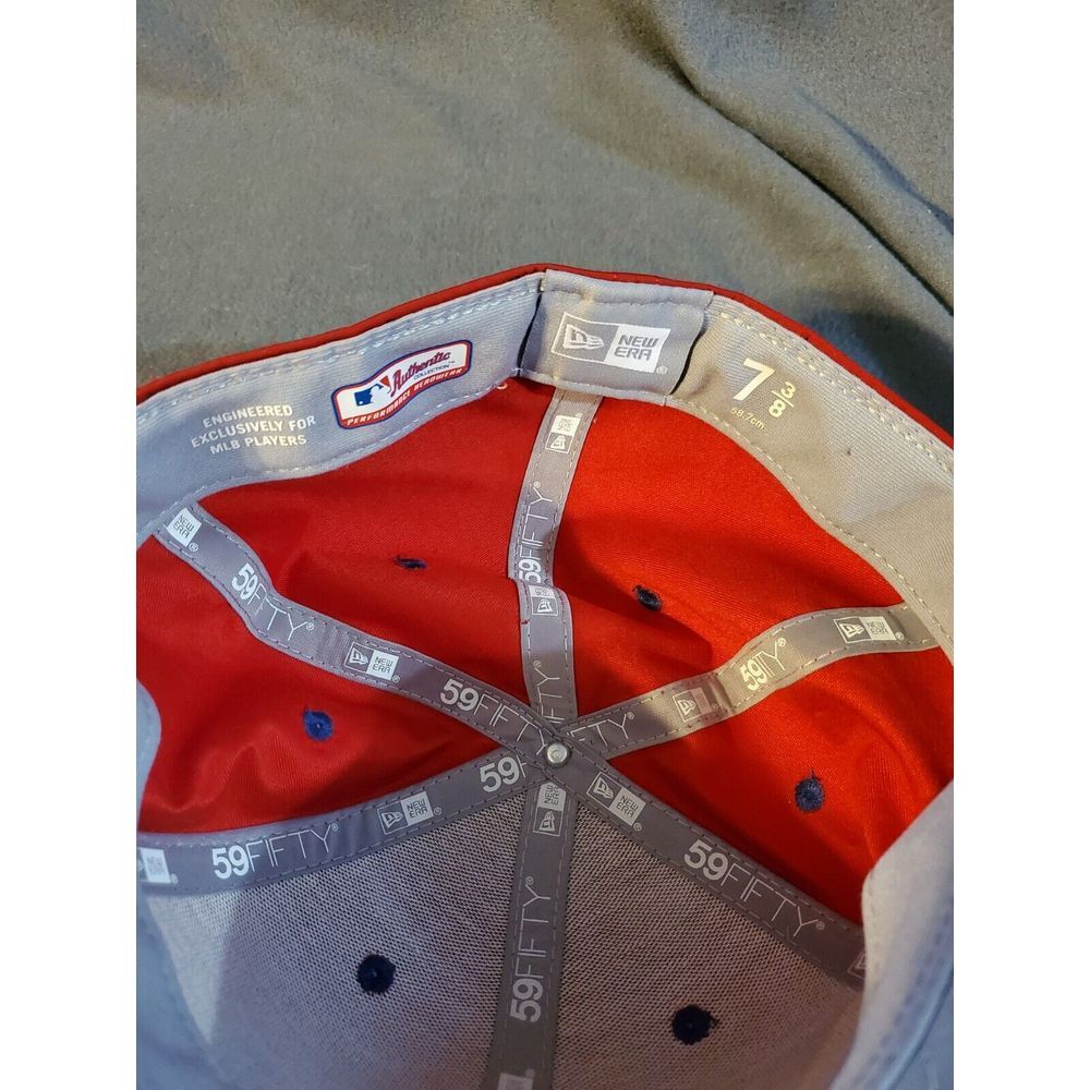 New Era Philadelphia Phillies 59FIFTY Fitted Hat Cap Liberty Bell Size 7 3/8 - Picture 5 of 6